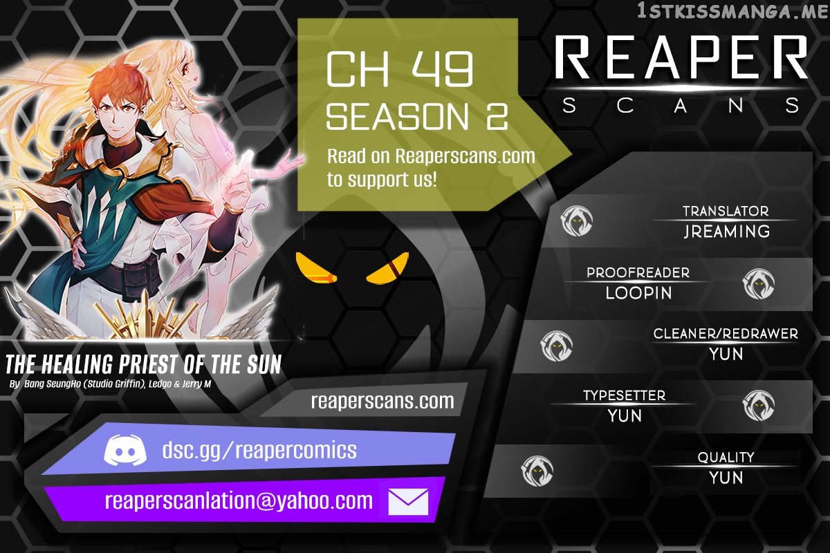 The Healing Priest of the Sun Chapter 49 - page 1