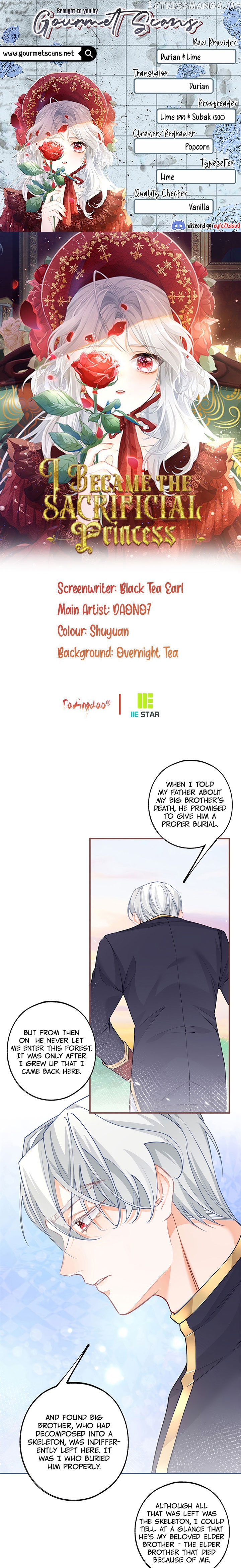 I Became the Sacrificial Princess Chapter 107 - page 1