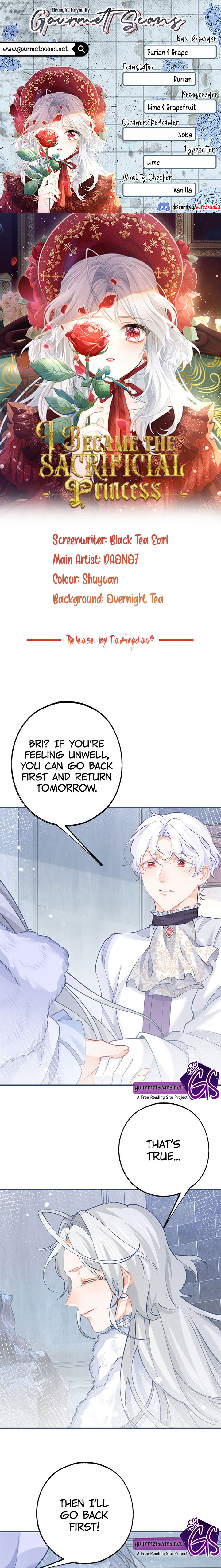 I Became the Sacrificial Princess Chapter 69 - page 1