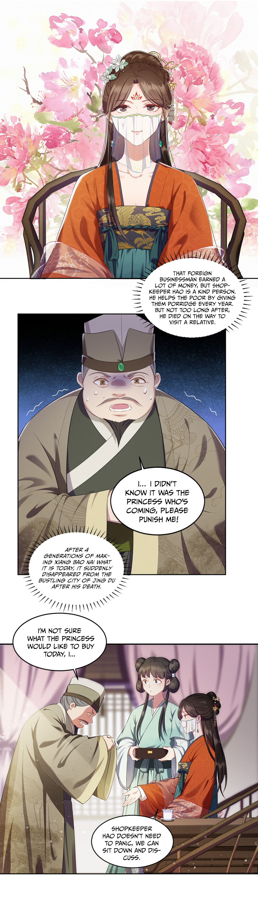 Pink Blossoms Mirror Your Beauty Chapter 3 - page 6