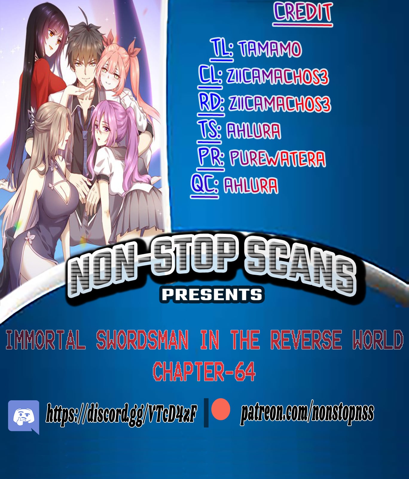 Immortal Swordsman in The Reverse World Chapter 64 - page 1
