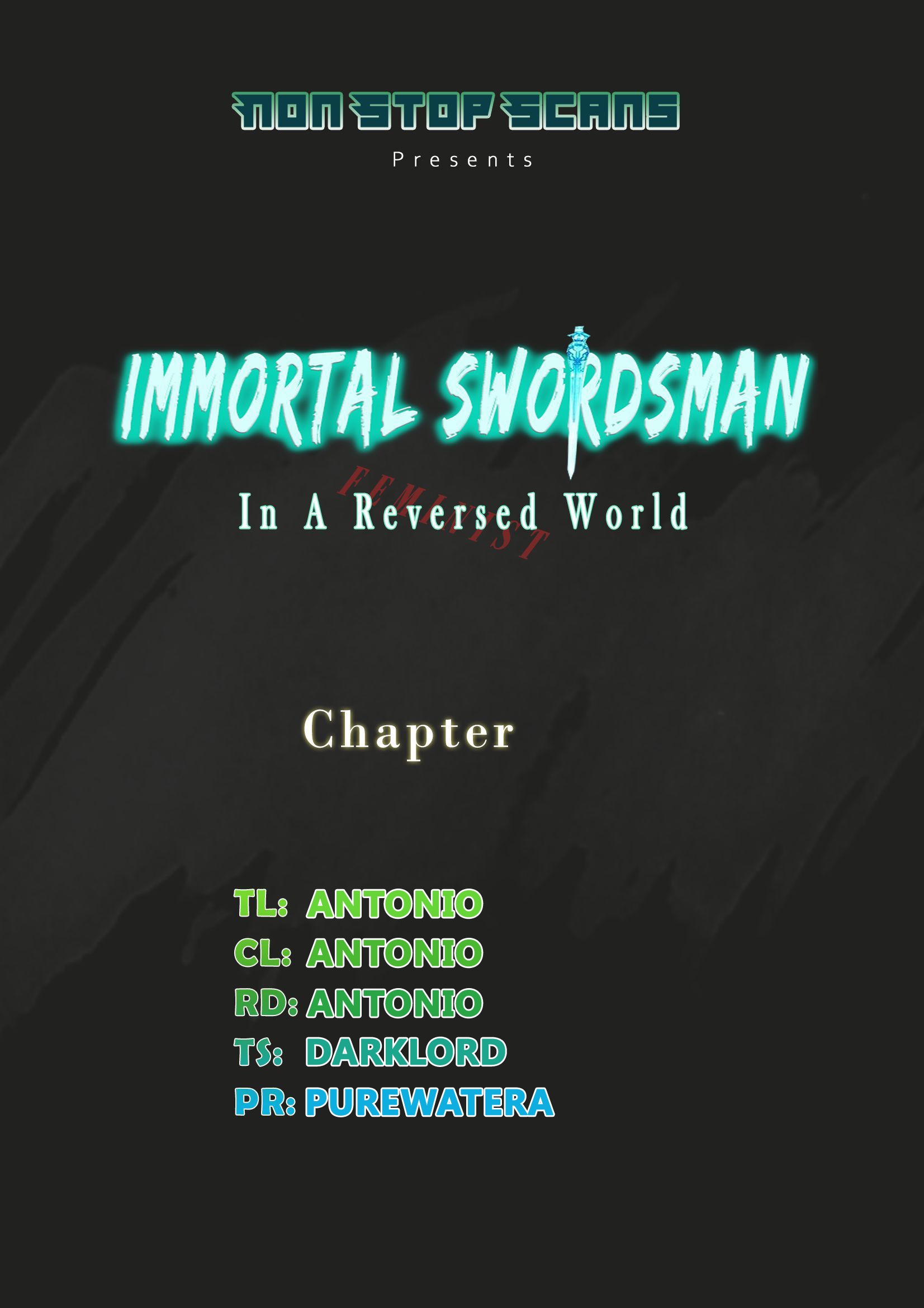 Immortal Swordsman in The Reverse World Chapter 59 - page 1