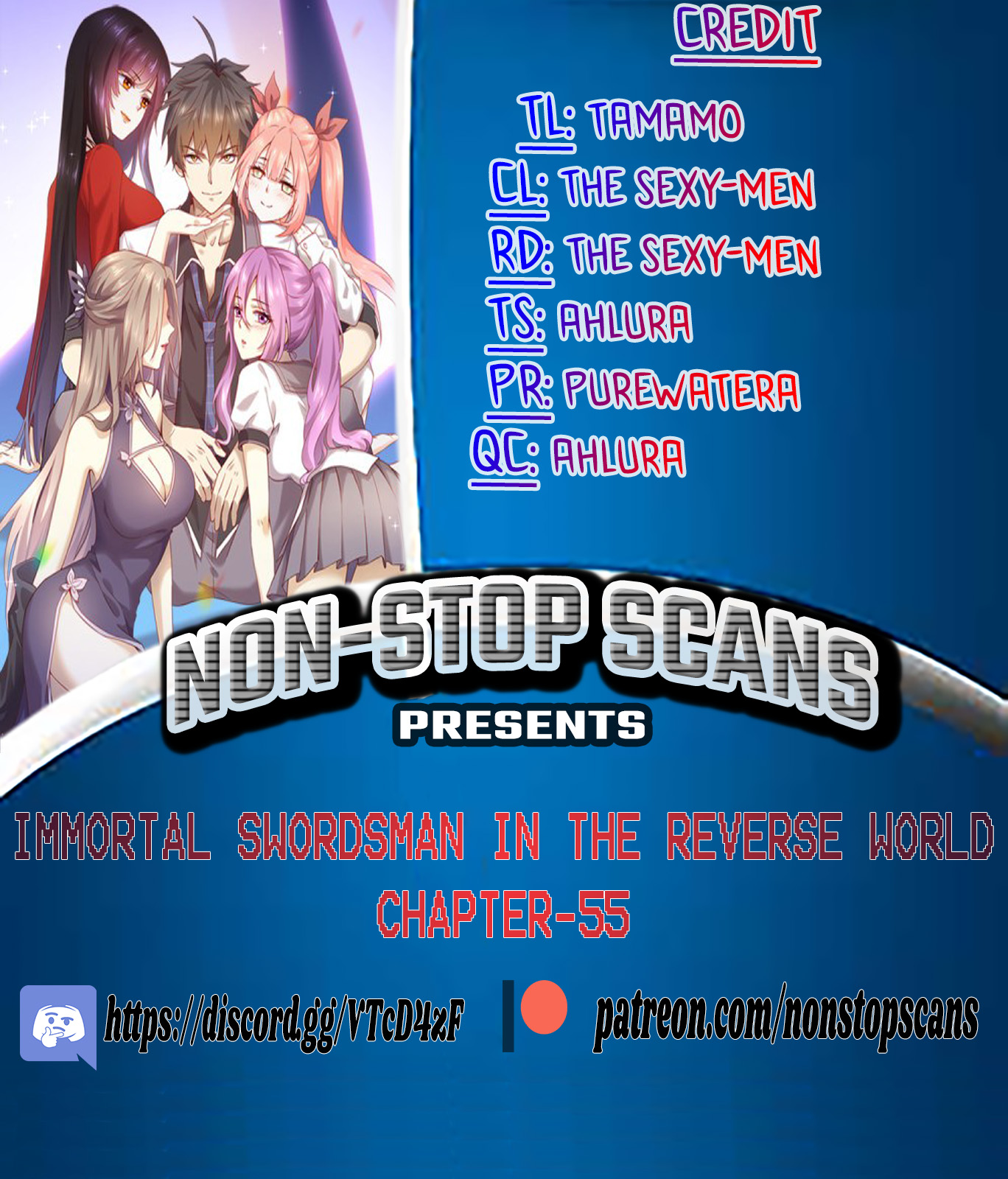 Immortal Swordsman in The Reverse World Chapter 55 - page 1