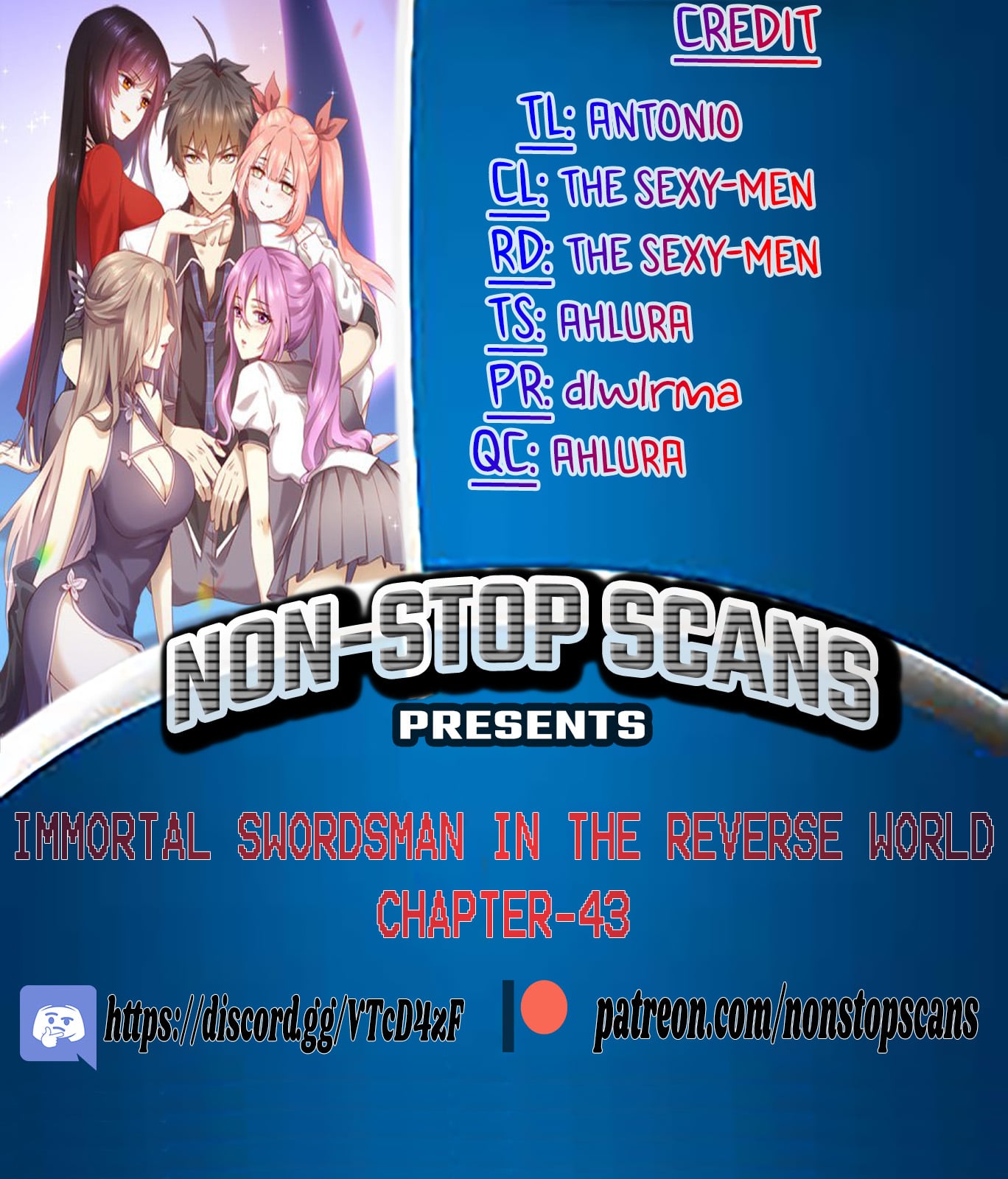 Immortal Swordsman in The Reverse World Chapter 43 - page 1