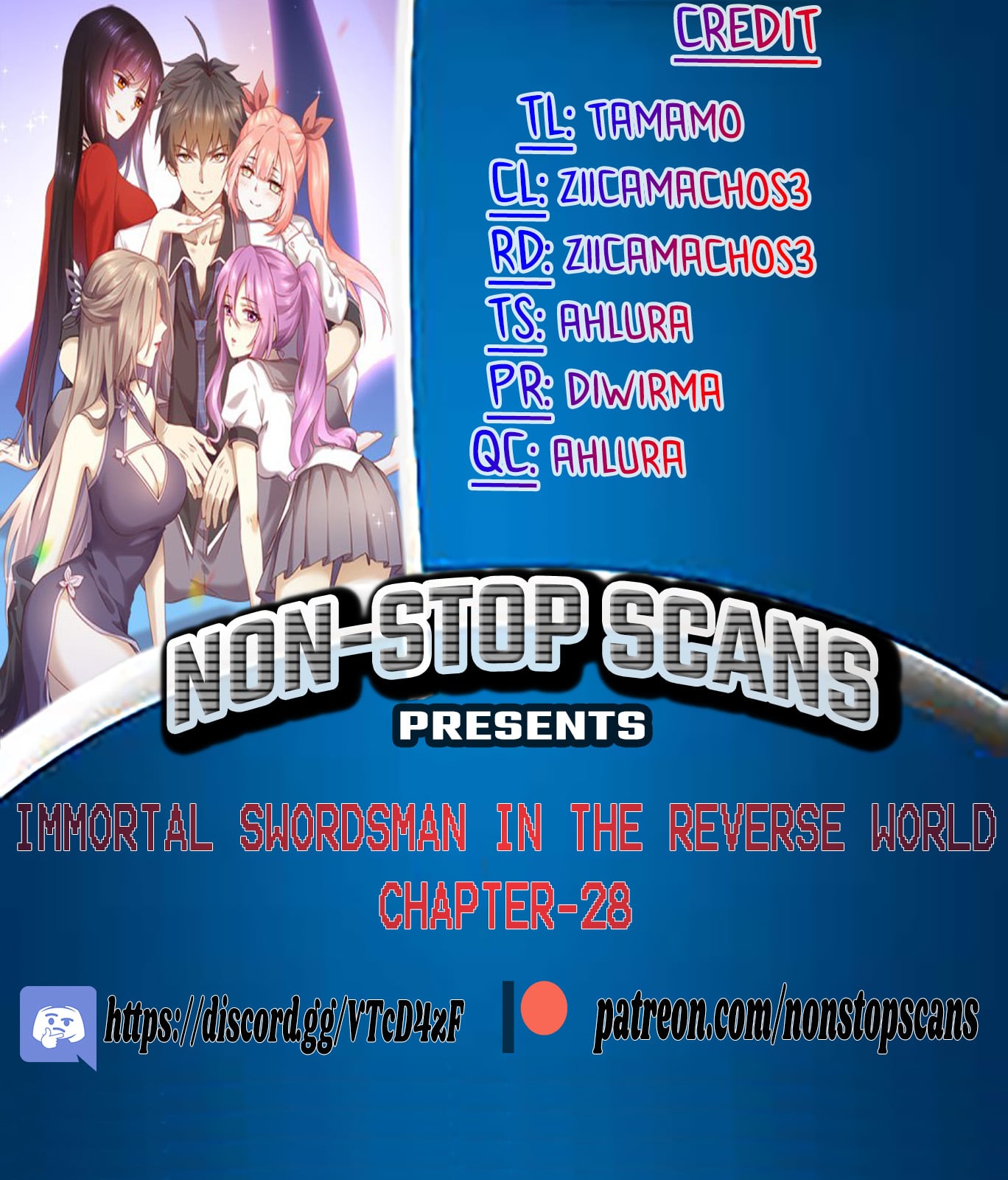 Immortal Swordsman in The Reverse World Chapter 28 - page 1