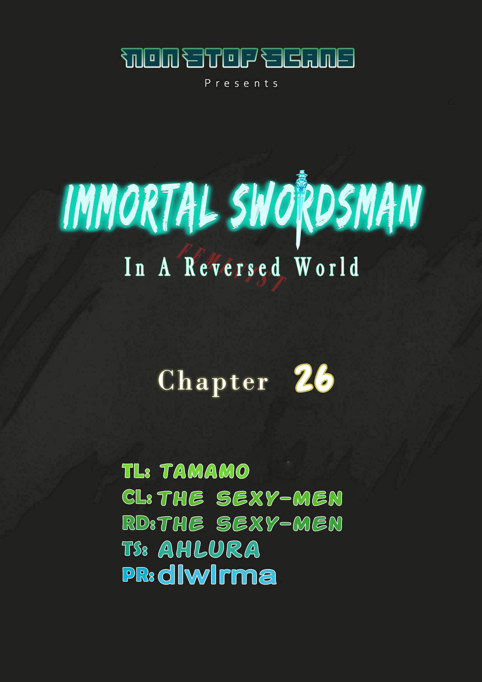 Immortal Swordsman in The Reverse World Chapter 26 - page 1