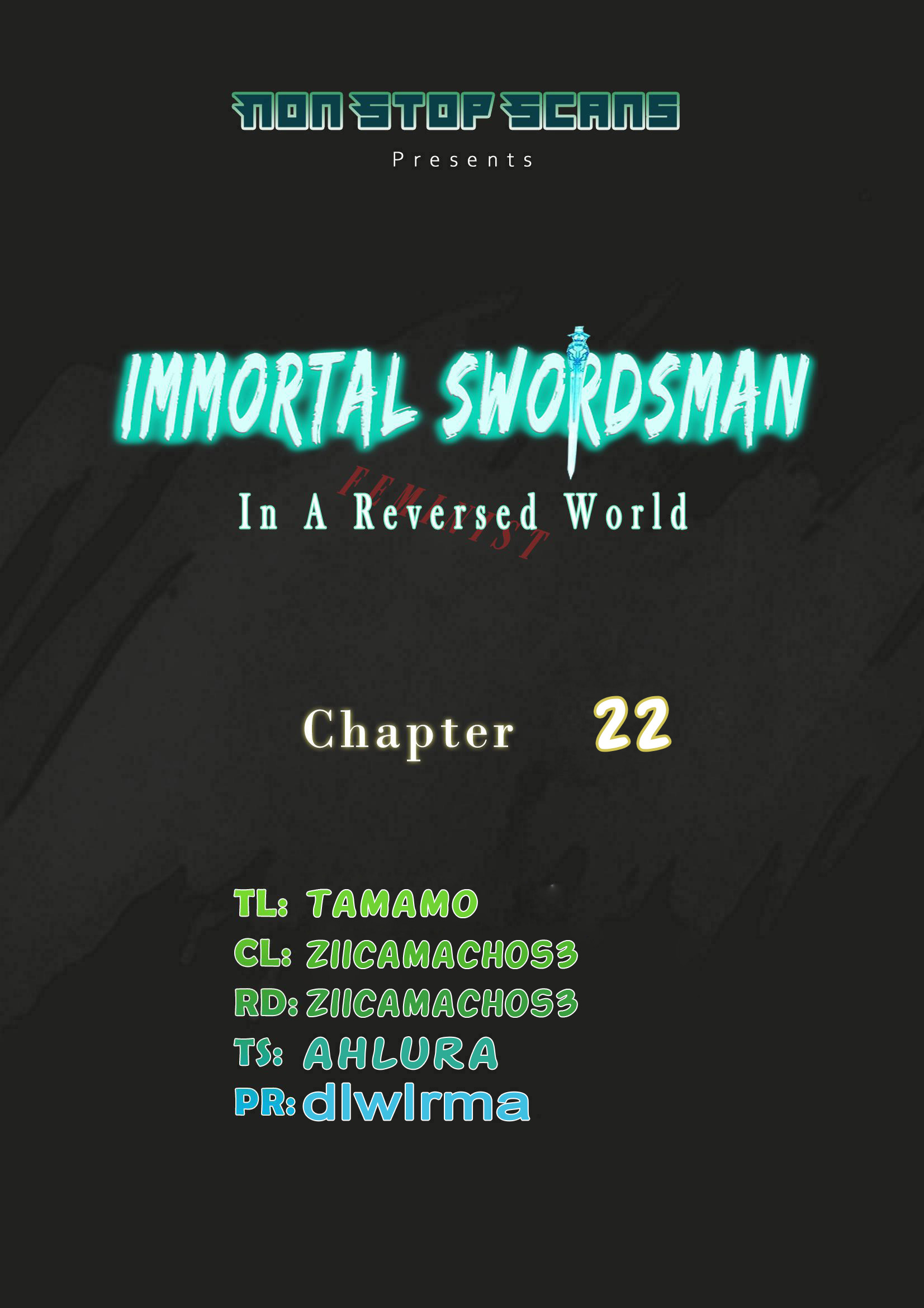 Immortal Swordsman in The Reverse World Chapter 22 - page 1