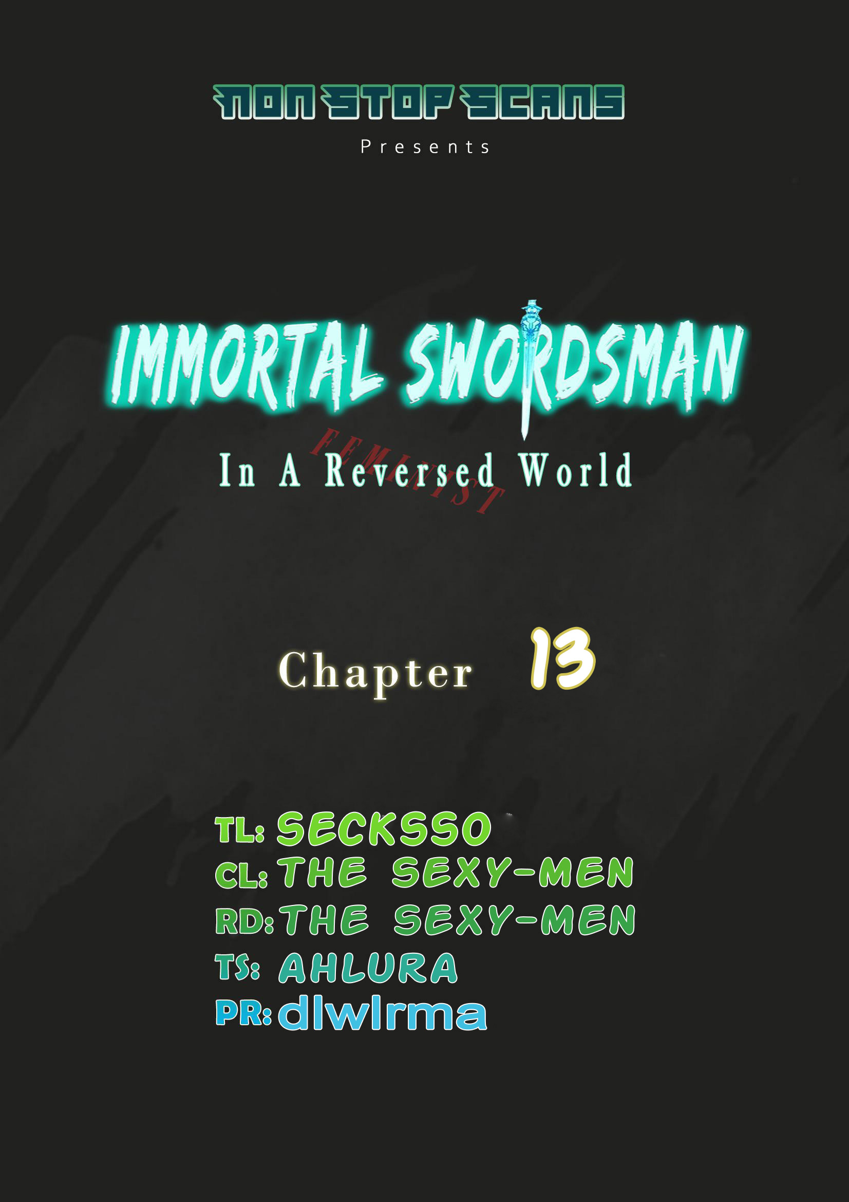 Immortal Swordsman in The Reverse World Chapter 13 - page 1