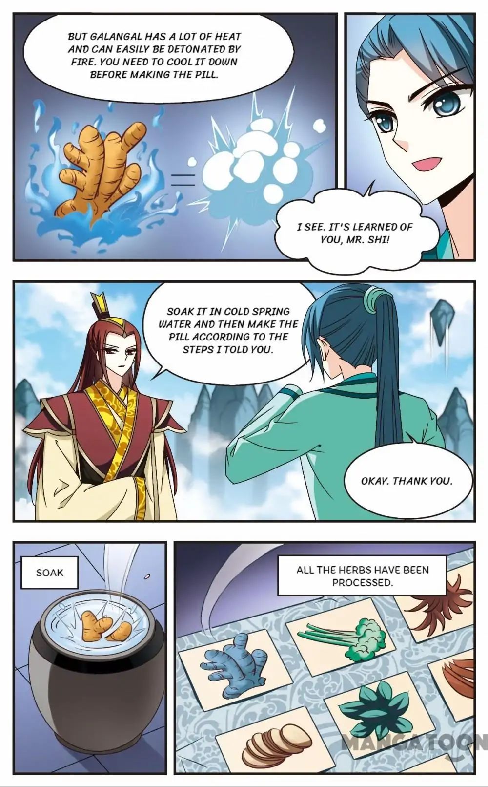 Feng Qi Cang Lan Chapter 165 - page 11