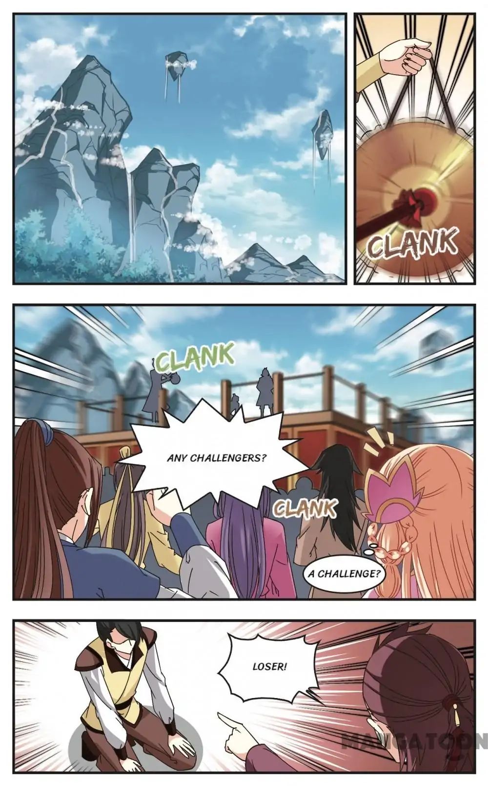 Feng Qi Cang Lan Chapter 170 - page 1