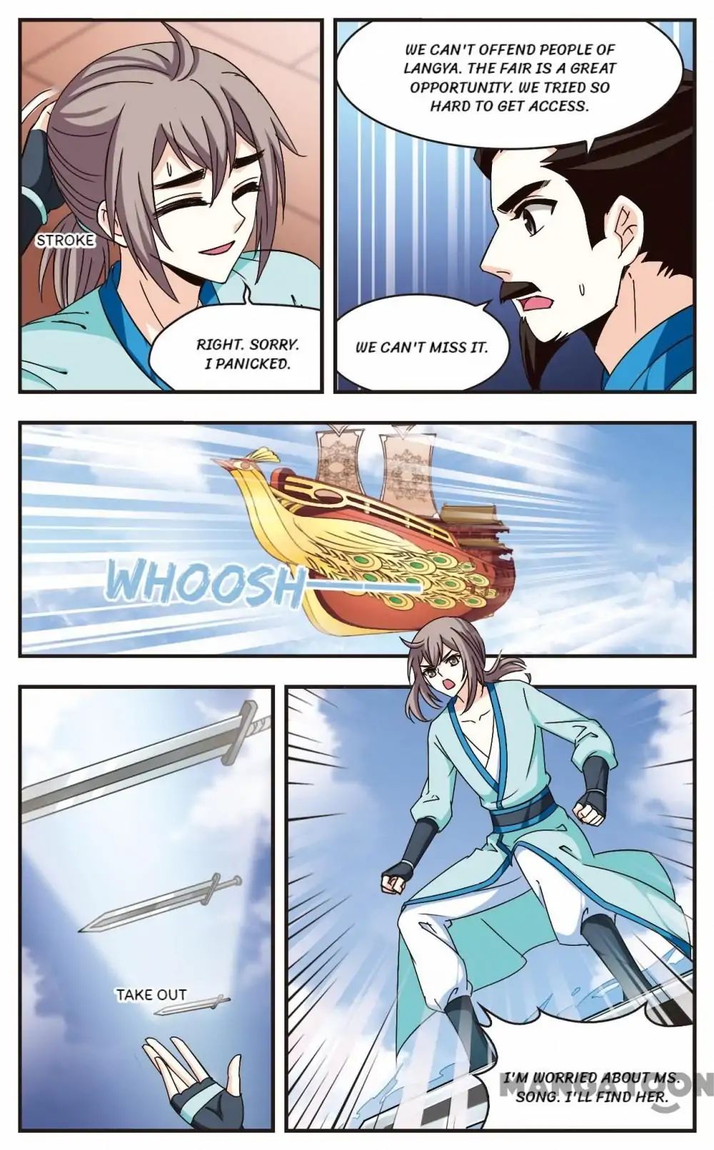 Feng Qi Cang Lan Chapter 154 - page 7