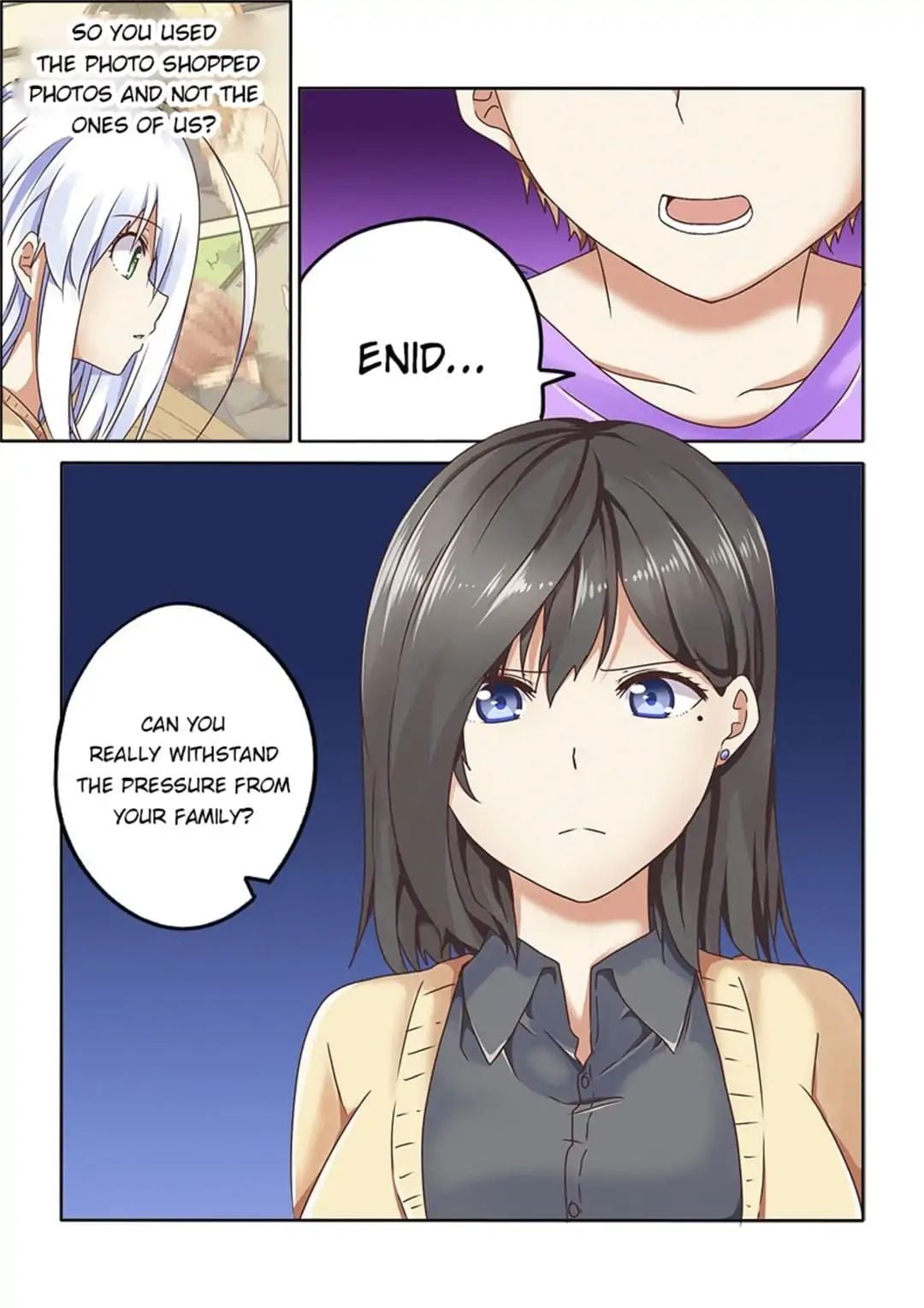 Why Did I, the MC Of Gal Game Jump Into A World Of Yuri Comic? chapter 86 - page 8