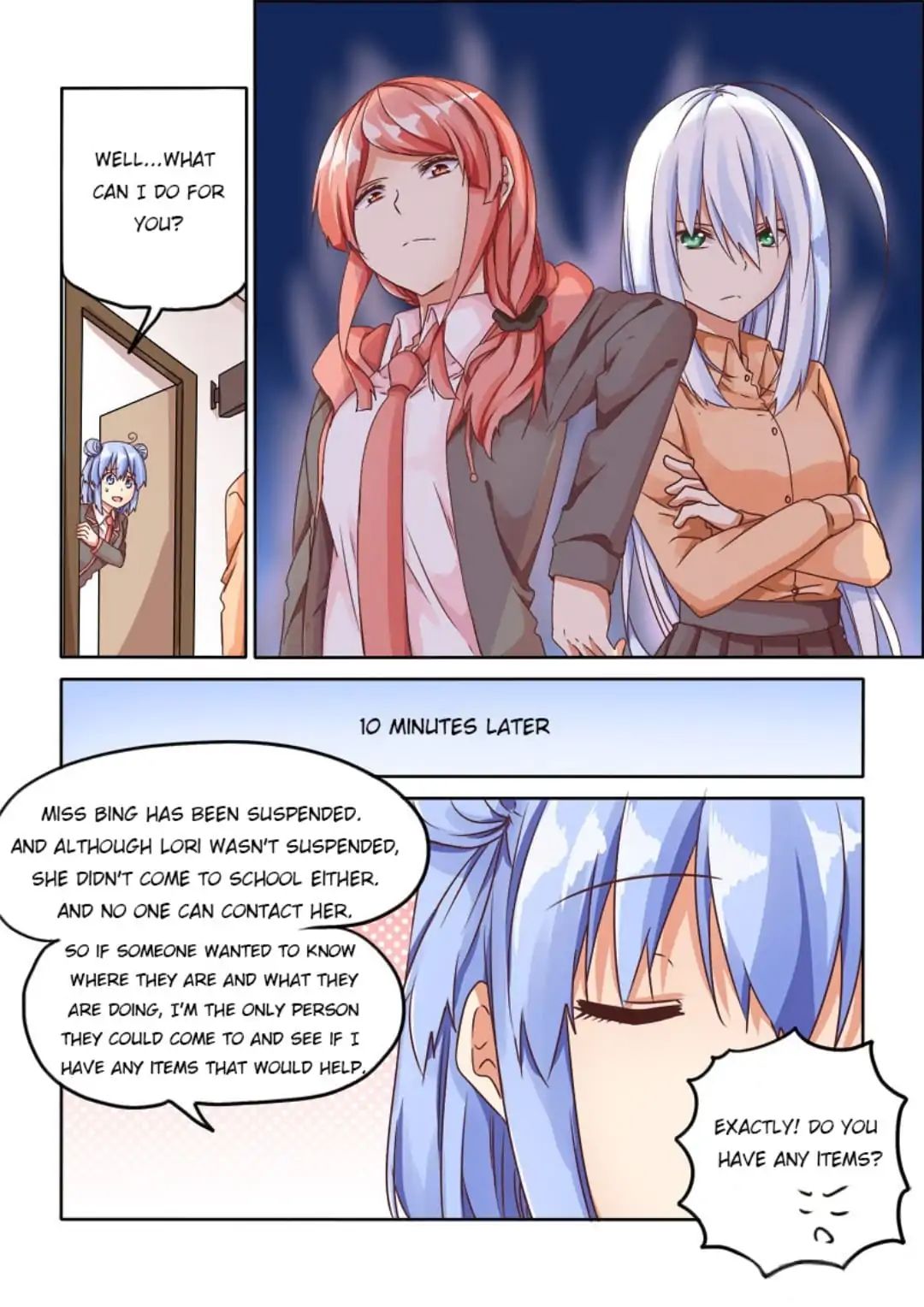 Why Did I, the MC Of Gal Game Jump Into A World Of Yuri Comic? chapter 78 - page 2