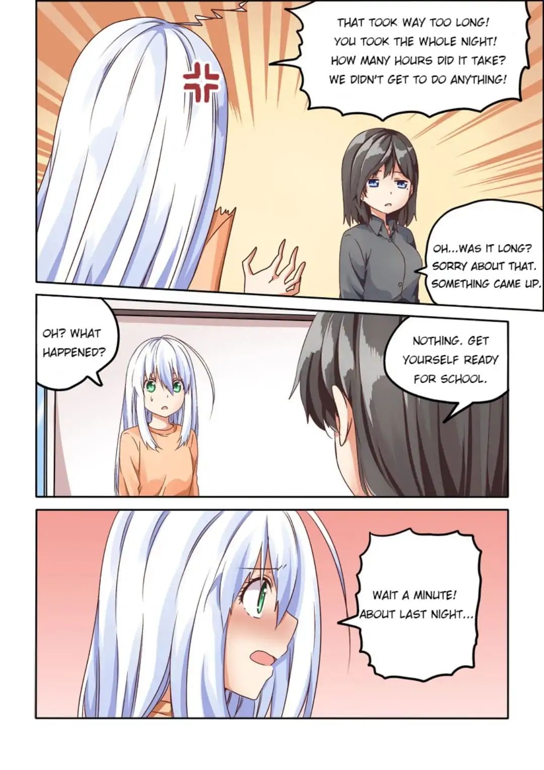 Why Did I, the MC Of Gal Game Jump Into A World Of Yuri Comic? chapter 77 - page 2