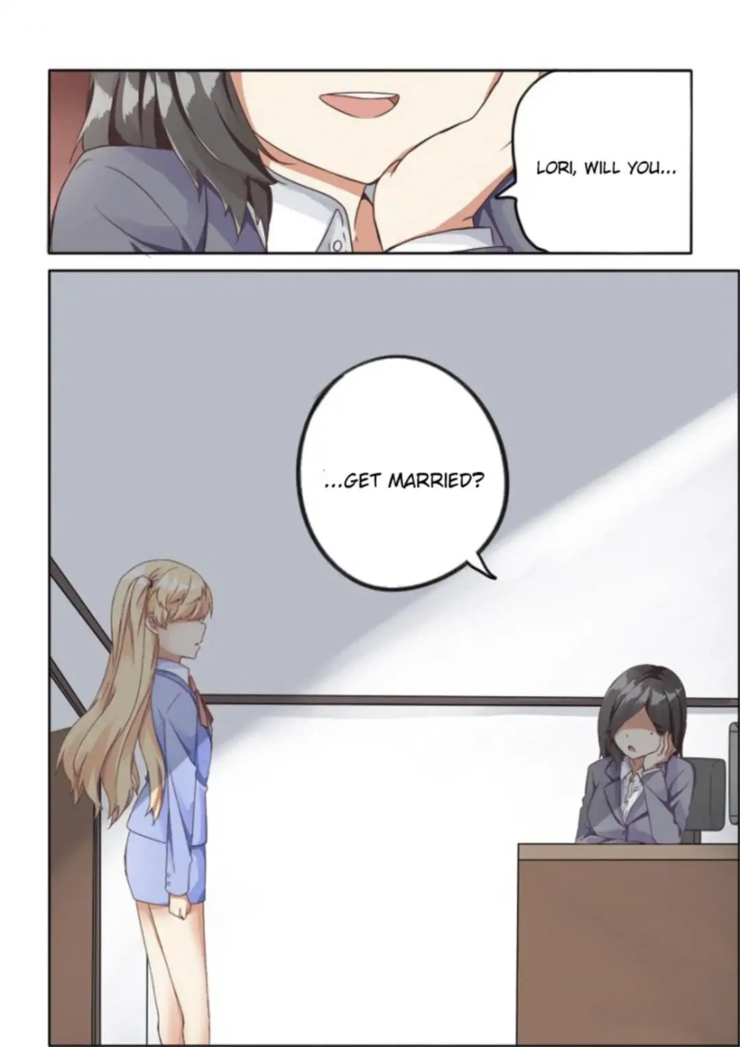 Why Did I, the MC Of Gal Game Jump Into A World Of Yuri Comic? chapter 64 - page 8