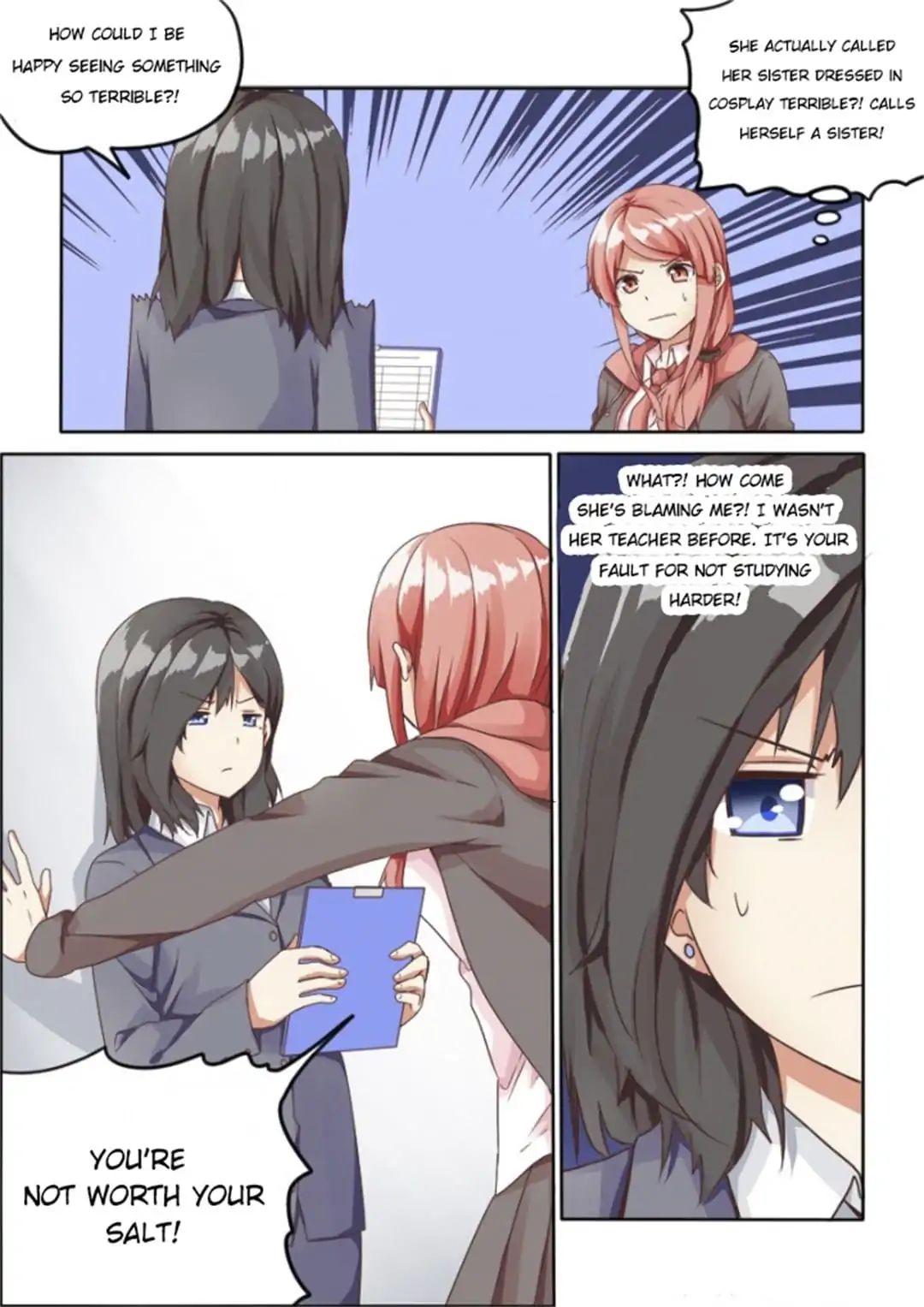 Why Did I, the MC Of Gal Game Jump Into A World Of Yuri Comic? chapter 63 - page 2