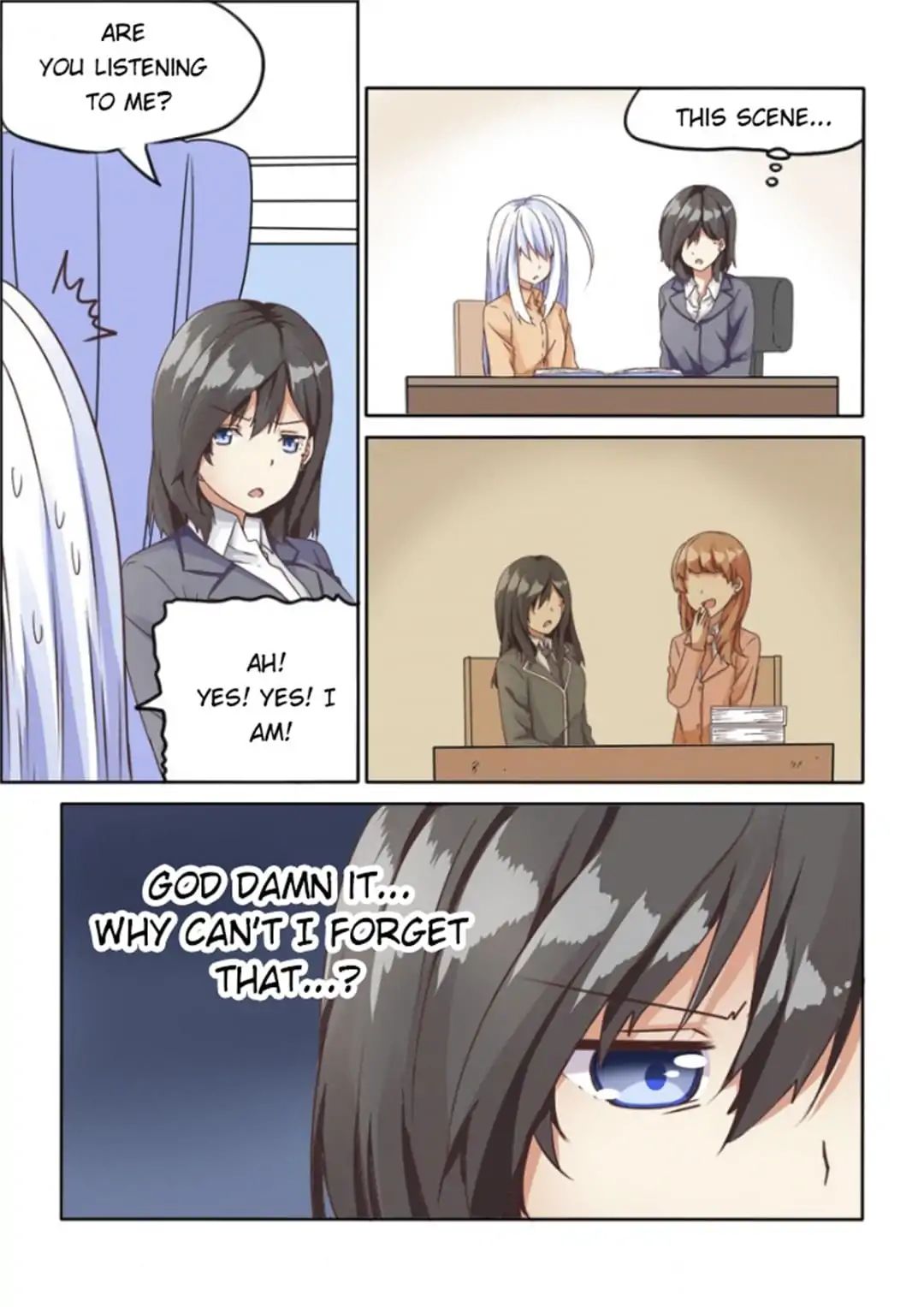 Why Did I, the MC Of Gal Game Jump Into A World Of Yuri Comic? chapter 63 - page 8