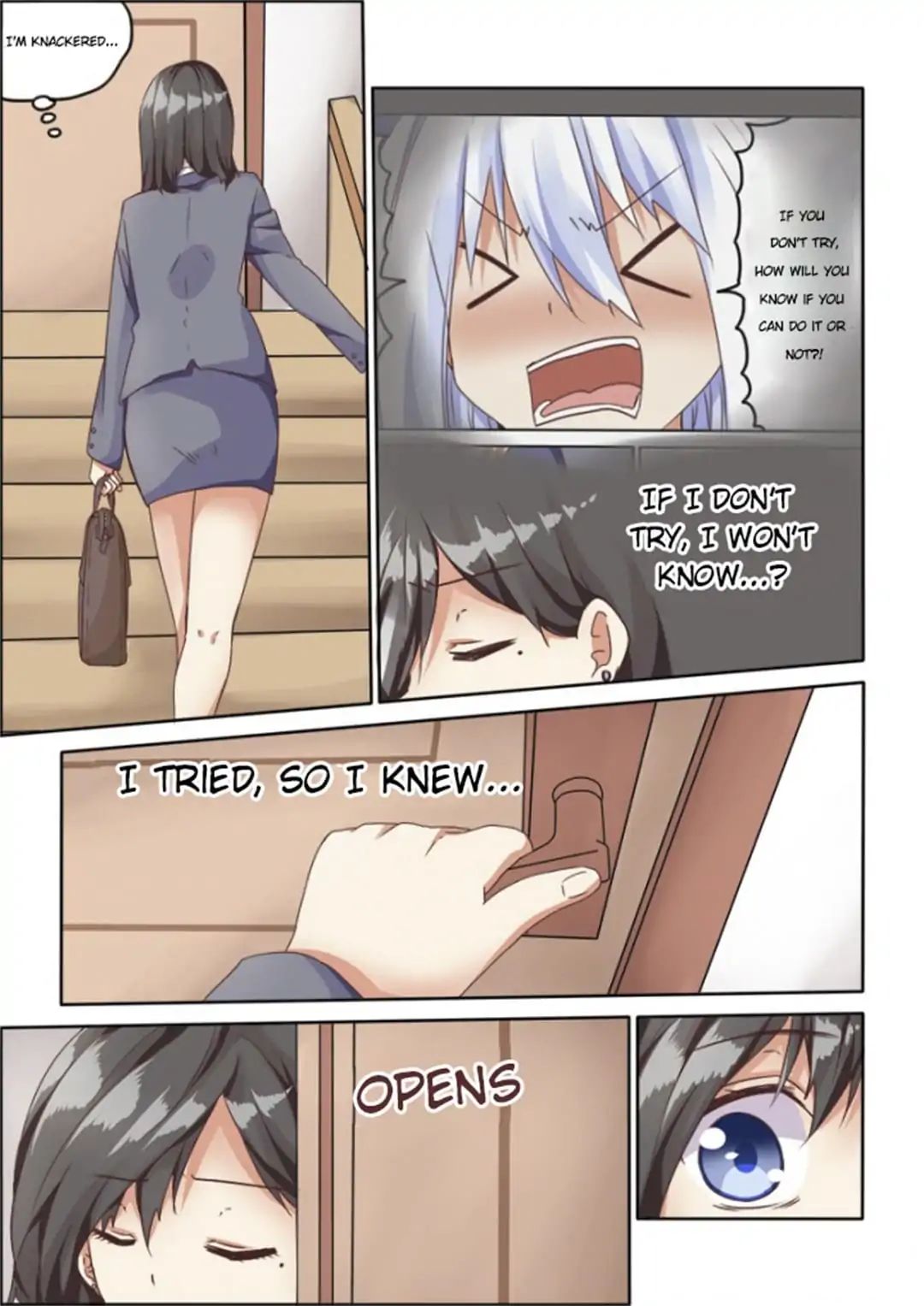Why Did I, the MC Of Gal Game Jump Into A World Of Yuri Comic? chapter 61 - page 2