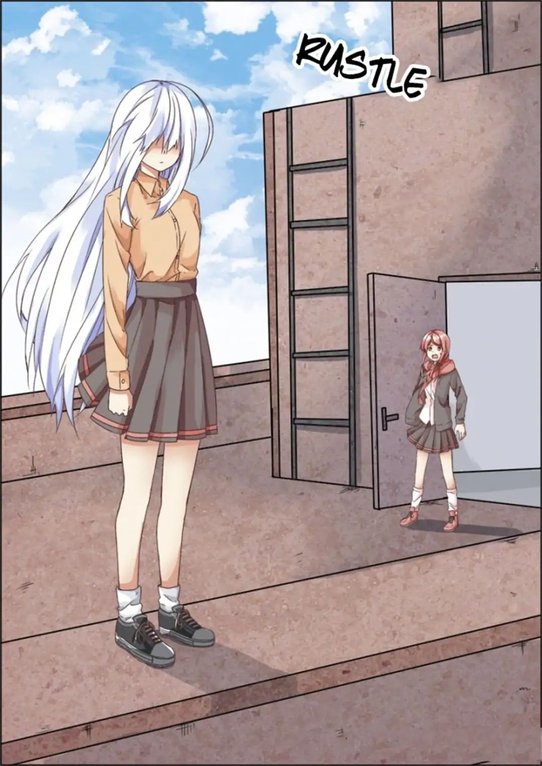 Why Did I, the MC Of Gal Game Jump Into A World Of Yuri Comic? chapter 57 - page 8