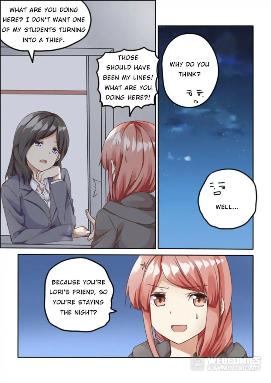 Why Did I, the MC Of Gal Game Jump Into A World Of Yuri Comic? chapter 55 - page 3