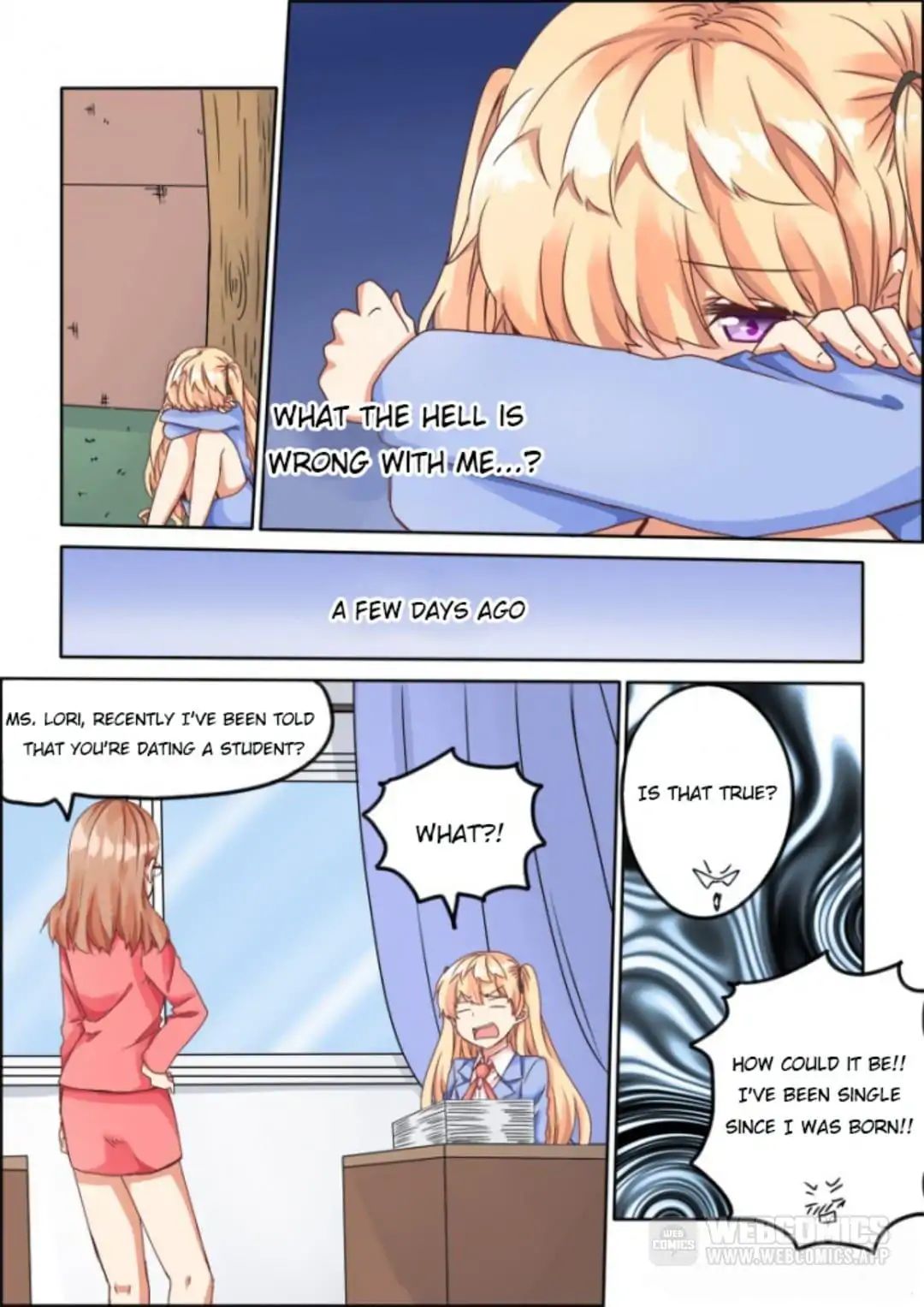 Why Did I, the MC Of Gal Game Jump Into A World Of Yuri Comic? chapter 52 - page 7
