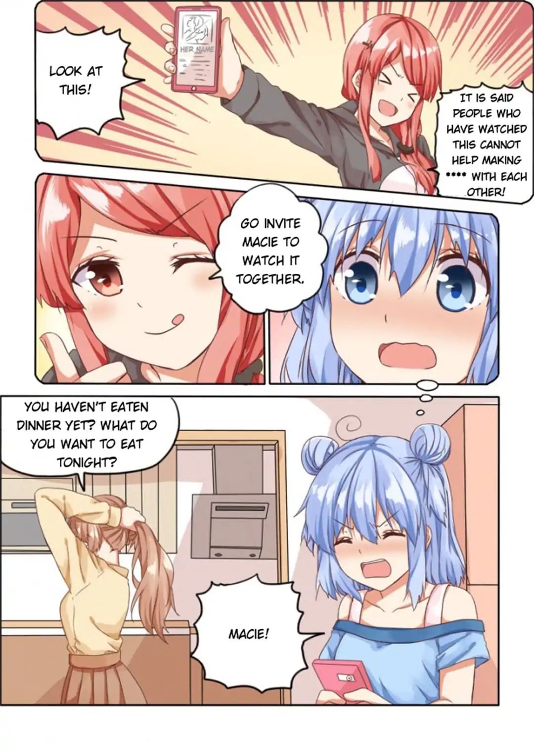 Why Did I, the MC Of Gal Game Jump Into A World Of Yuri Comic? chapter 36 - page 2