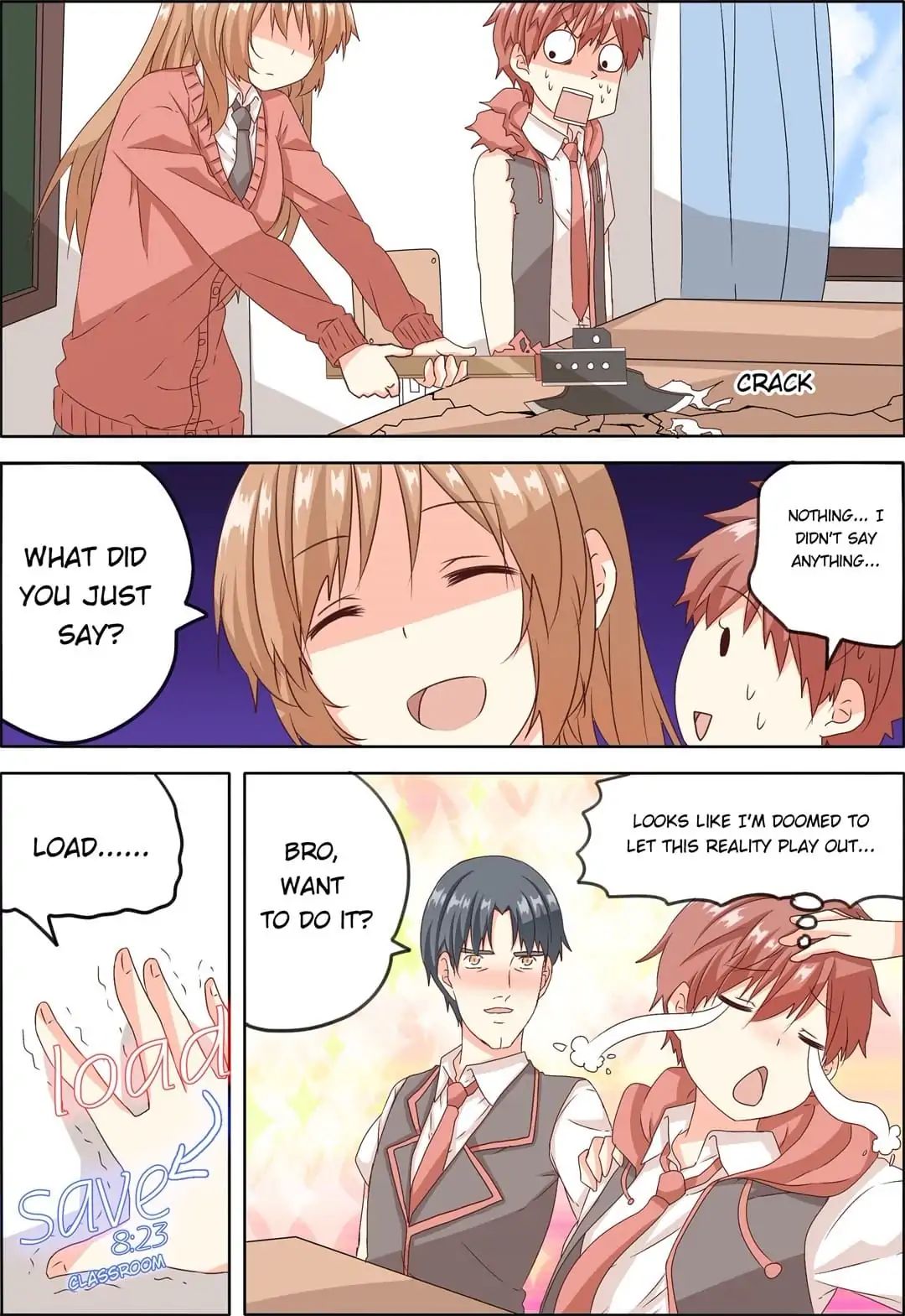 Why Did I, the MC Of Gal Game Jump Into A World Of Yuri Comic? chapter 3 - page 3