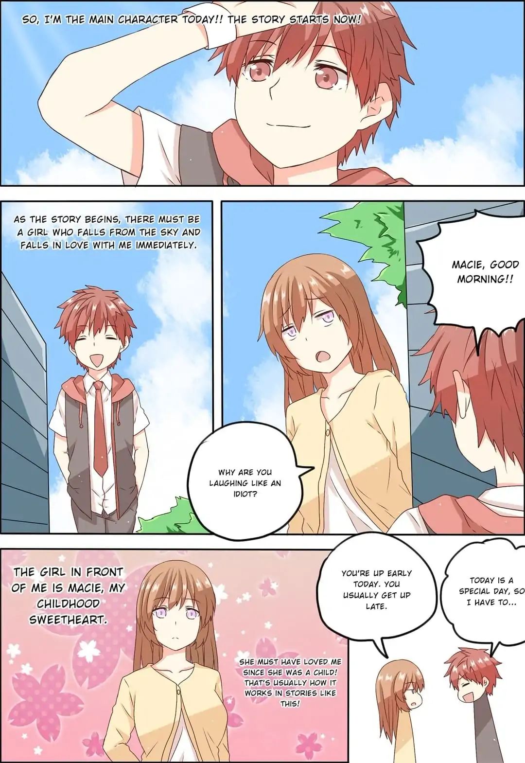 Why Did I, the MC Of Gal Game Jump Into A World Of Yuri Comic? chapter 1 - page 3