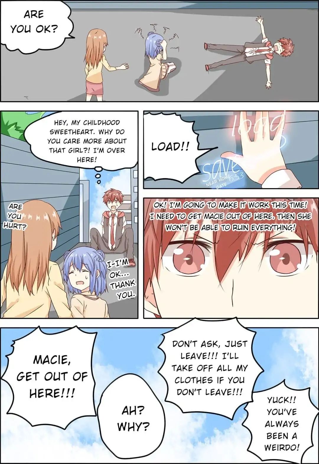 Why Did I, the MC Of Gal Game Jump Into A World Of Yuri Comic? chapter 1 - page 8