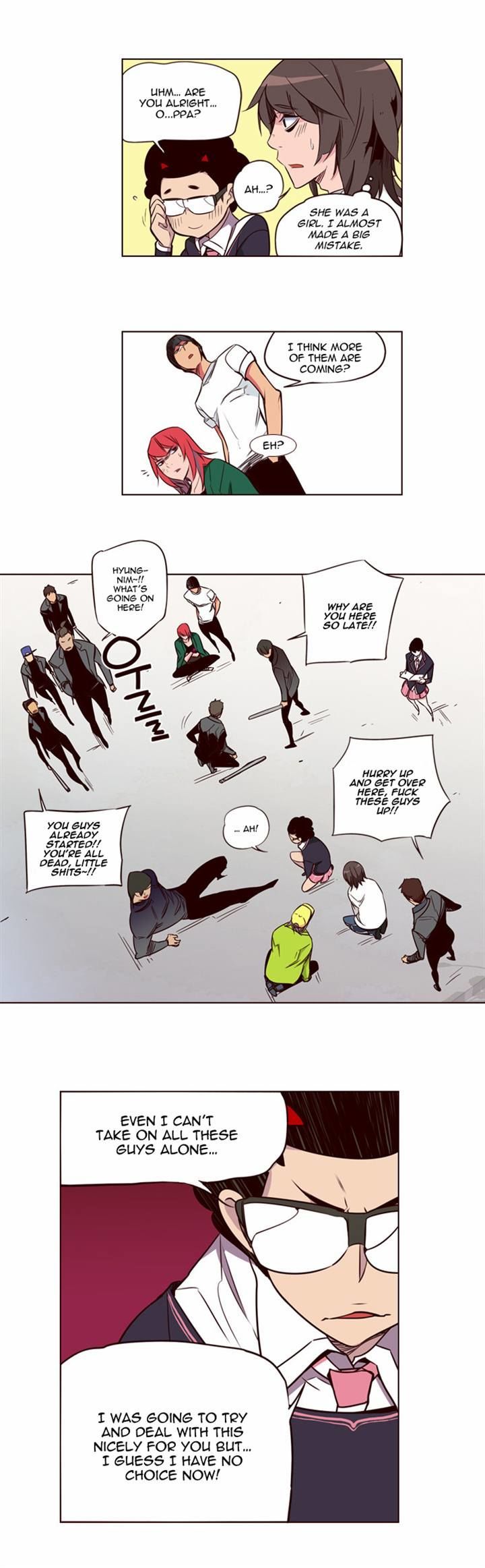 Girls of the Wild’s chapter 128 - page 8