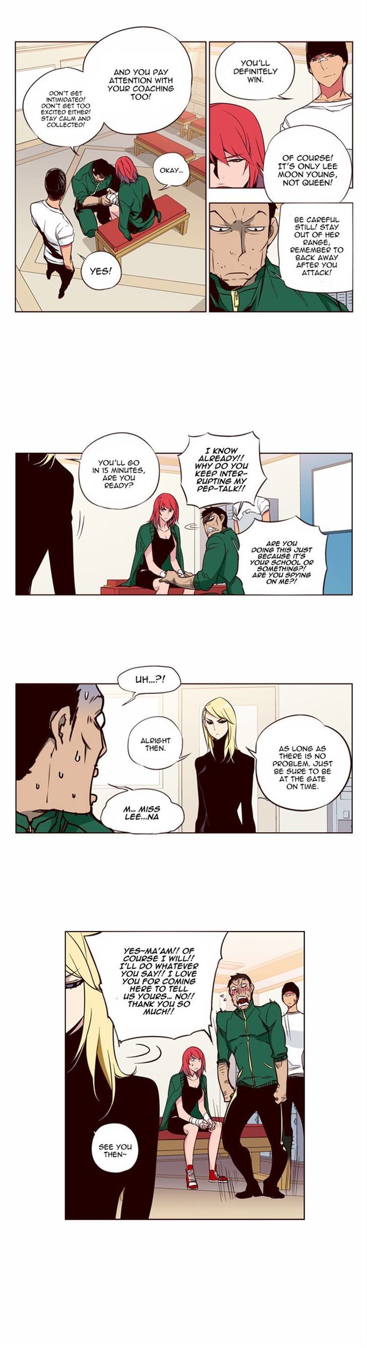 Girls of the Wild’s chapter 124 - page 8