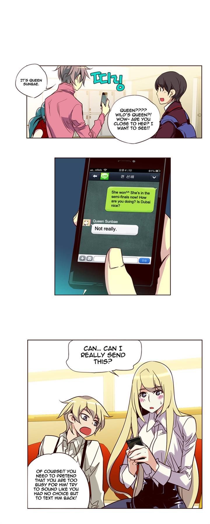 Girls of the Wild’s chapter 101 - page 14