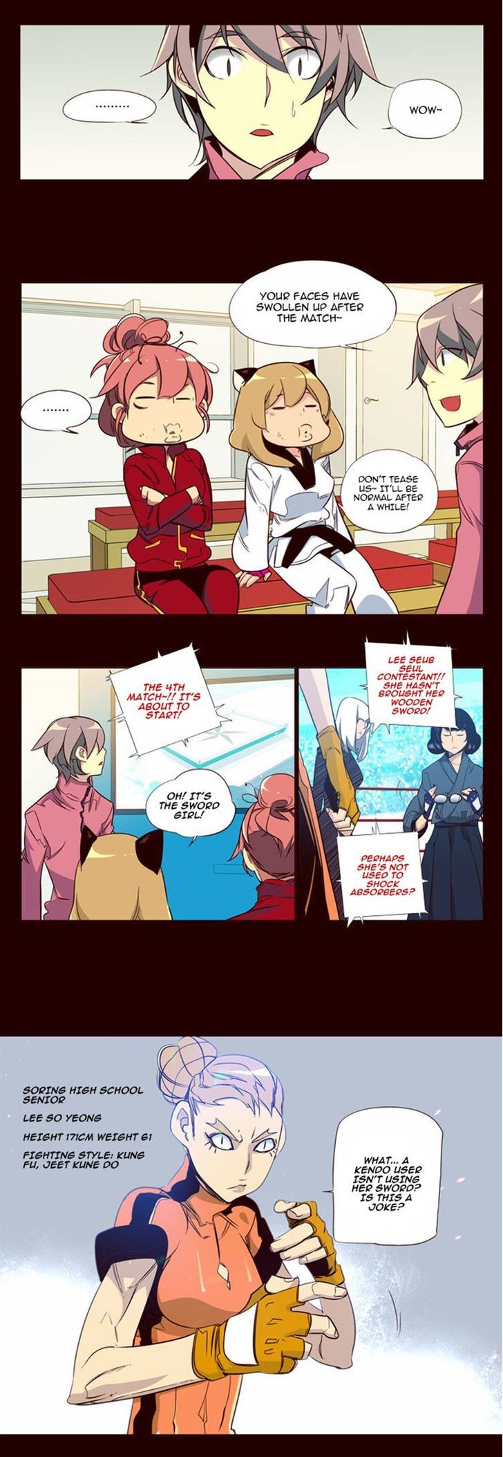 Girls of the Wild’s chapter 87 - page 15