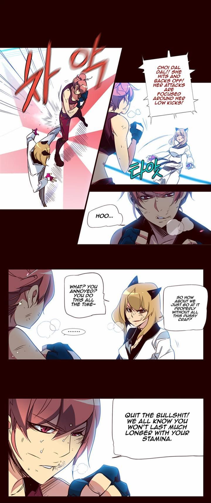 Girls of the Wild’s chapter 85 - page 8