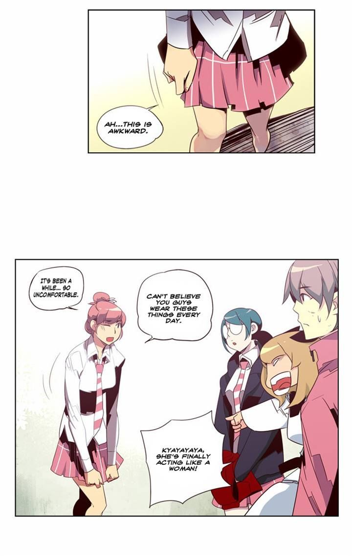 Girls of the Wild’s chapter 71 - page 21
