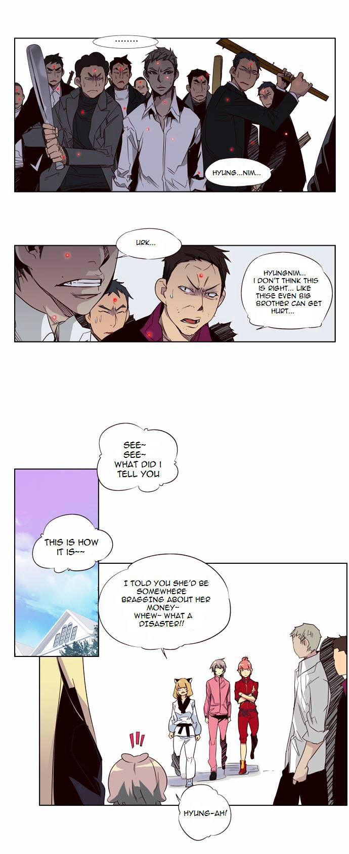Girls of the Wild’s chapter 61 - page 13
