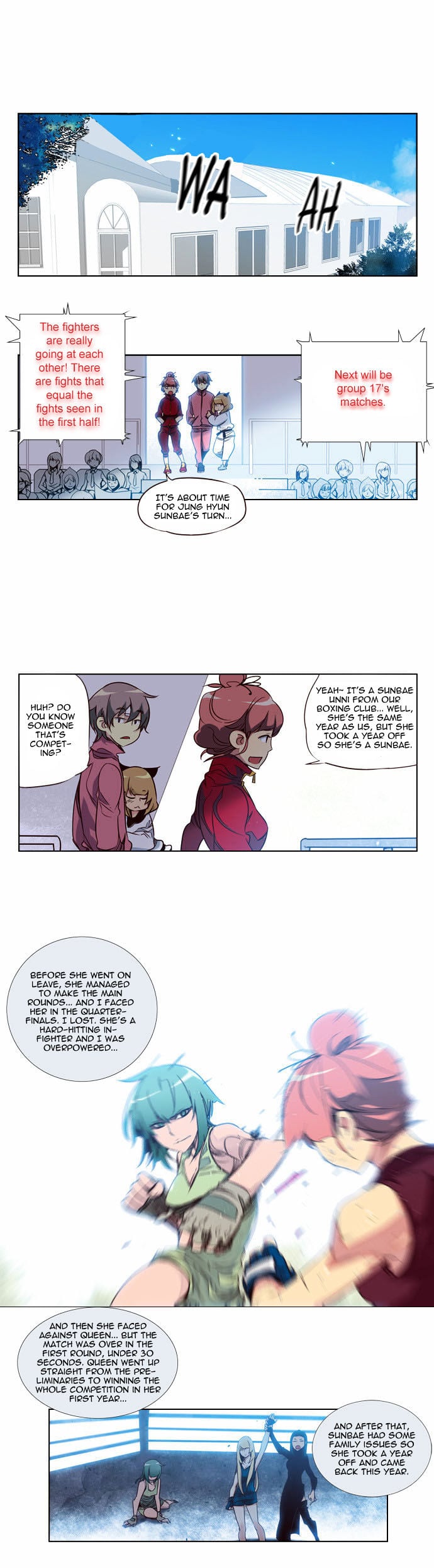 Girls of the Wild’s chapter 58 - page 10