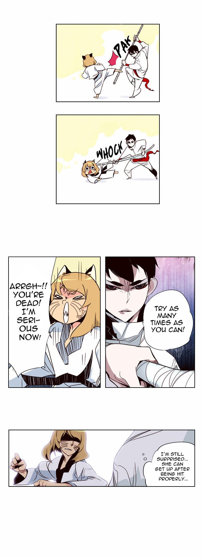 Girls of the Wild’s chapter 55 - page 8