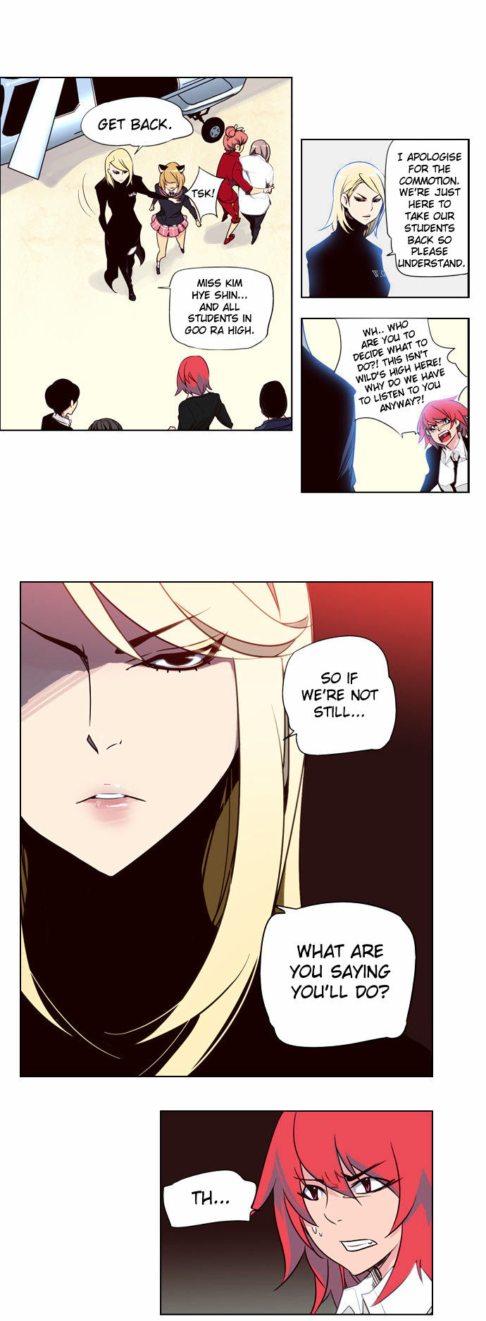 Girls of the Wild’s chapter 32 - page 8
