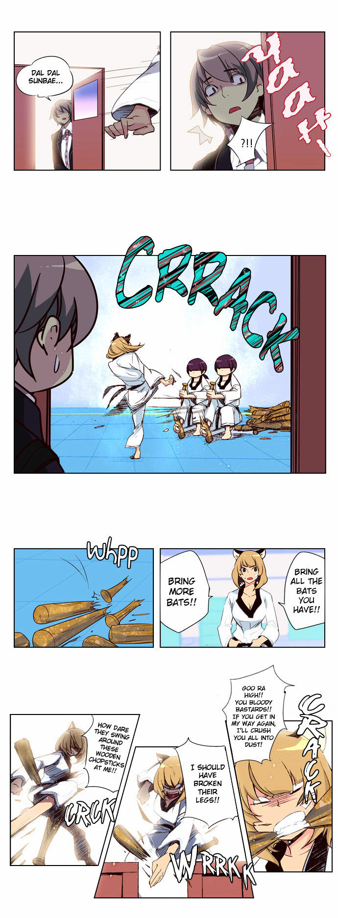 Girls of the Wild’s chapter 28 - page 3