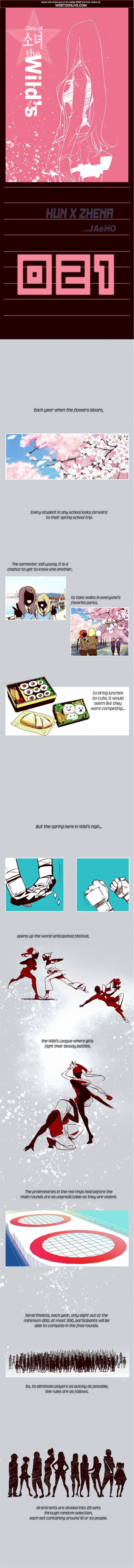 Girls of the Wild’s chapter 21 - page 1