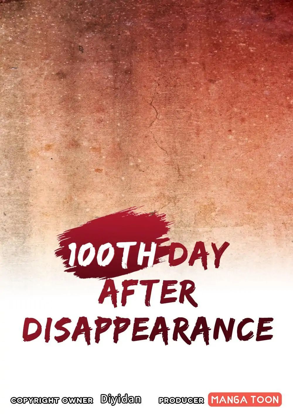 Day 100 of My Sister’s Disappearance chapter 32 - page 1
