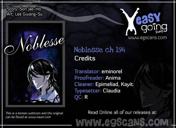 Noblesse - Manhwa chapter 194 - page 1