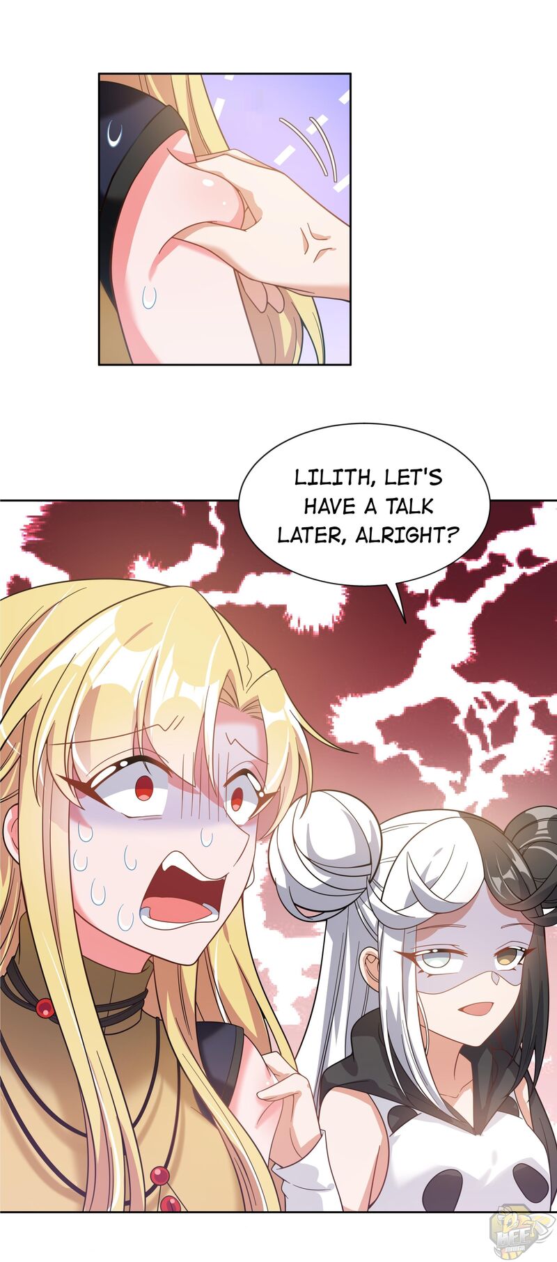 Working Overtime to Destroy the World! Chapter 64 - page 34