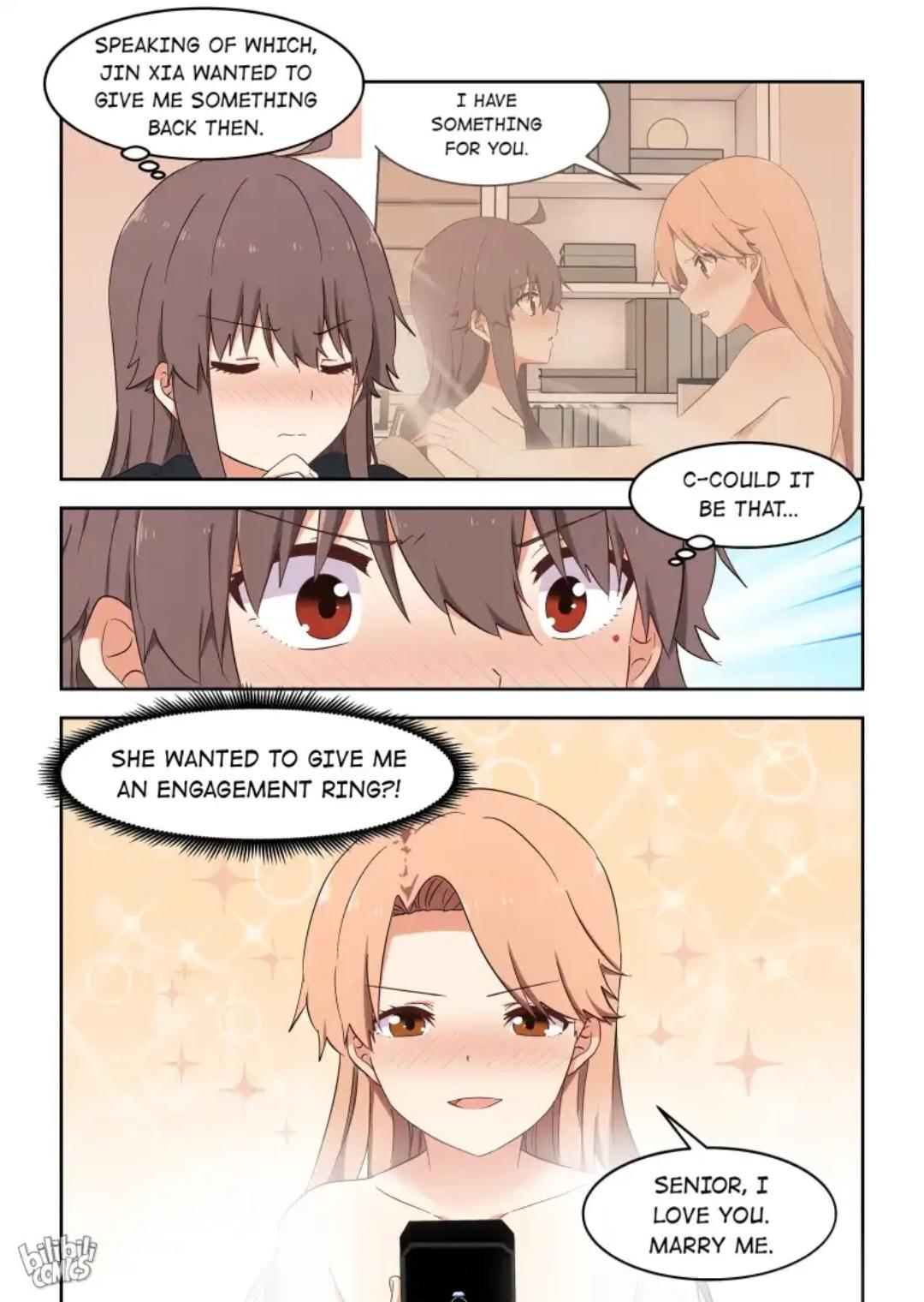 I Decided to Offer Myself to Motivate Senpai Chapter 128 - page 11