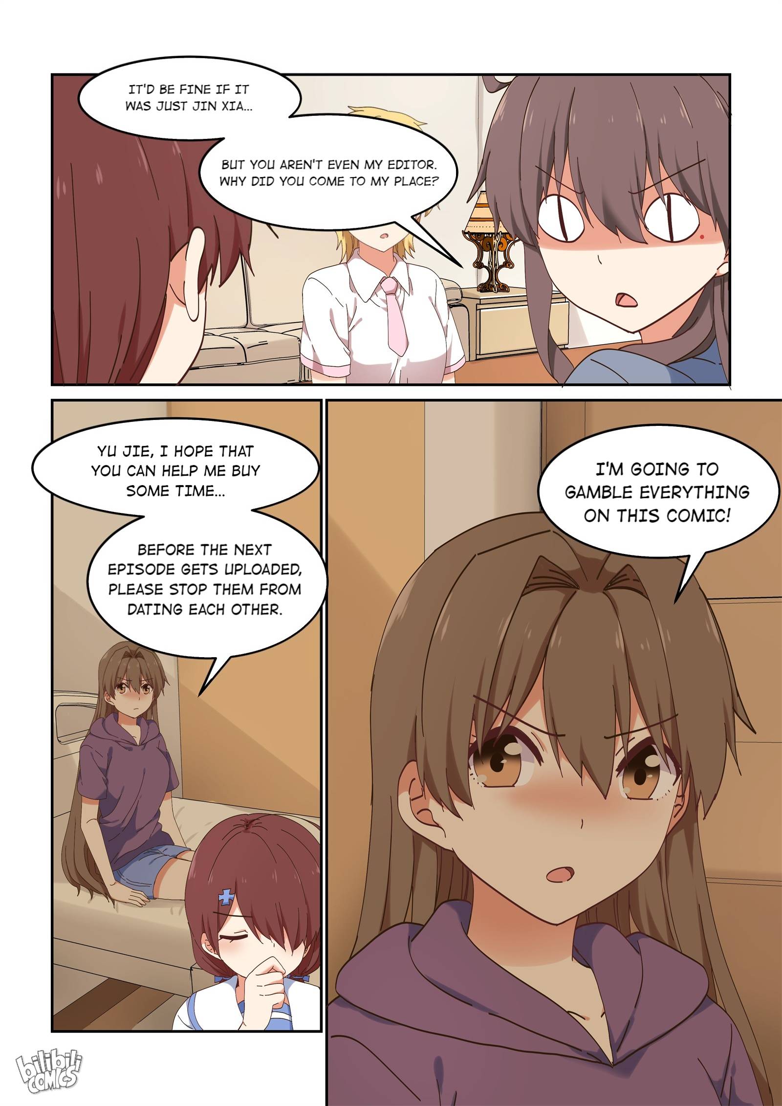 I Decided to Offer Myself to Motivate Senpai Chapter 80 - page 7