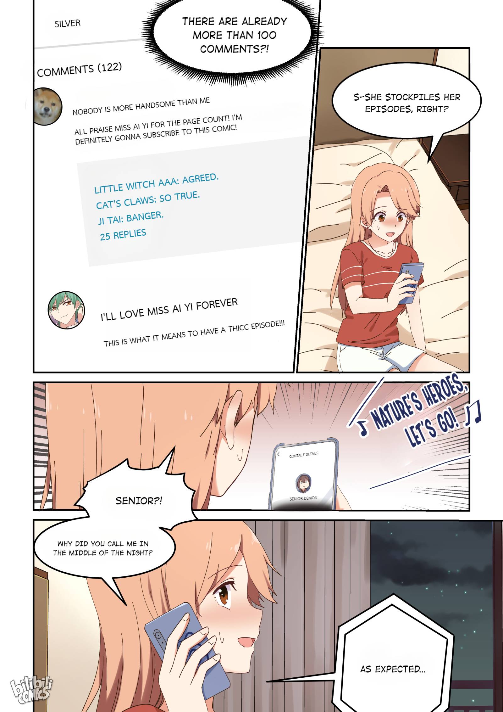 I Decided to Offer Myself to Motivate Senpai Chapter 70 - page 12
