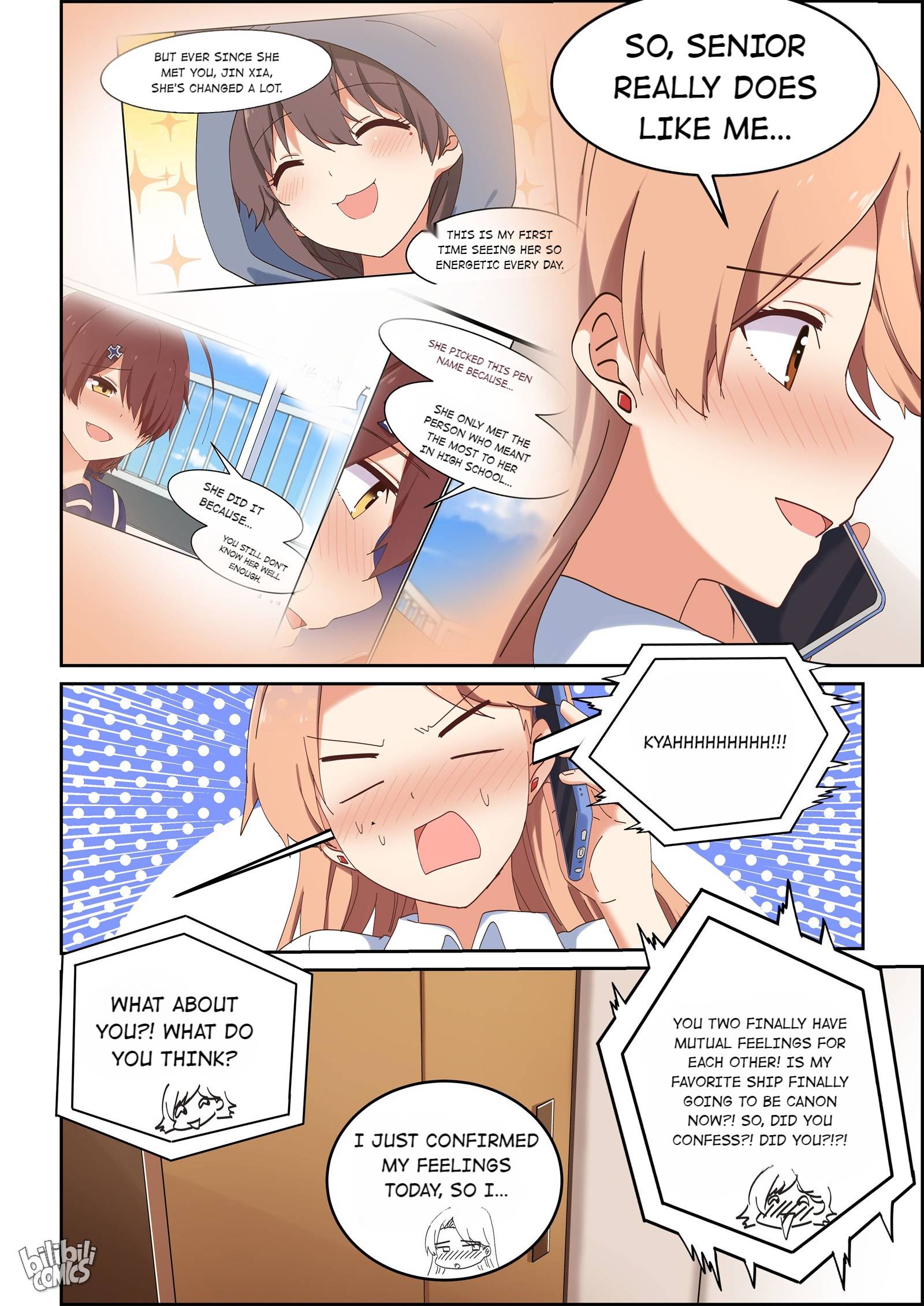 I Decided to Offer Myself to Motivate Senpai Chapter 68 - page 10