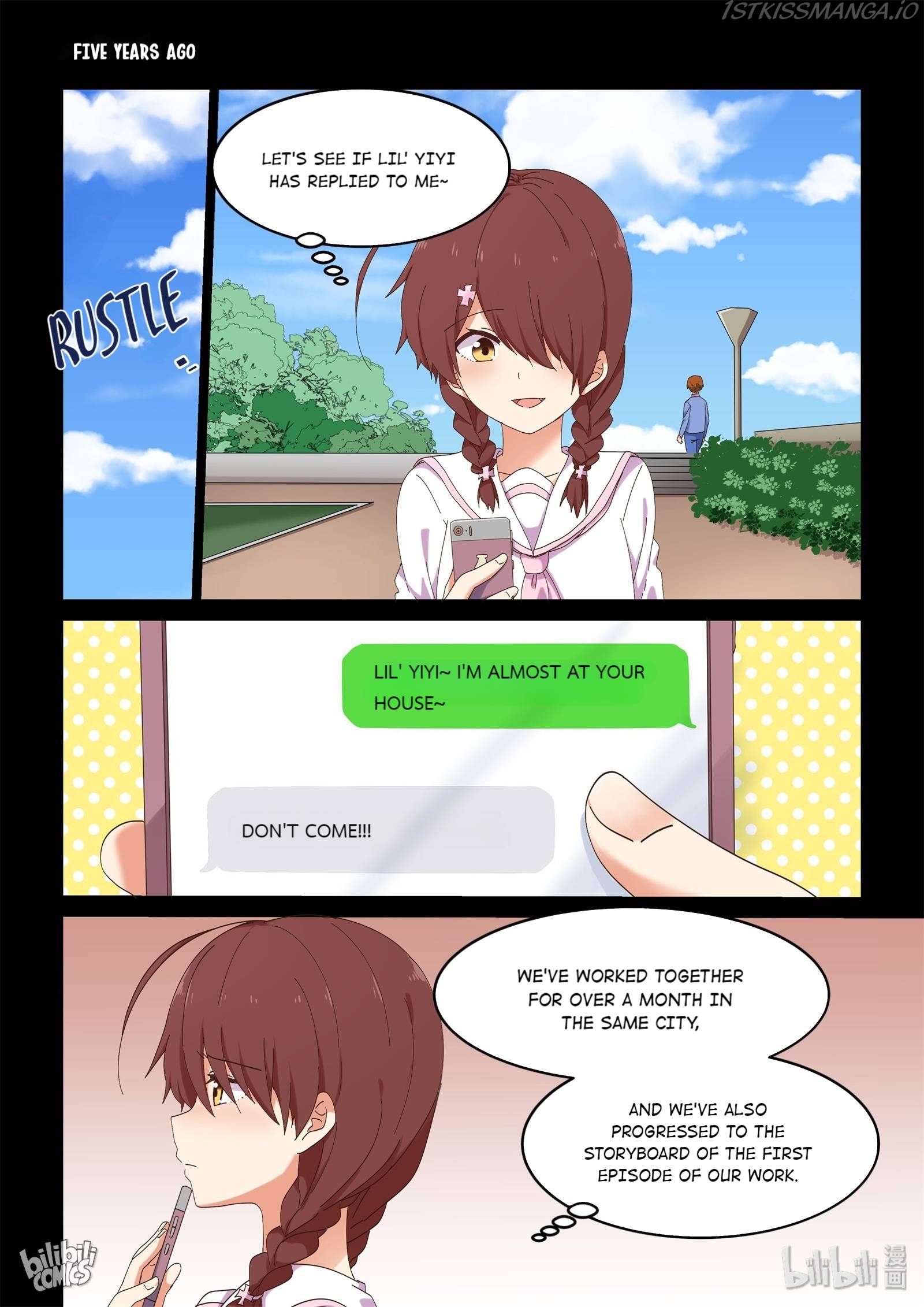 I Decided to Offer Myself to Motivate Senpai Chapter 65 - page 2
