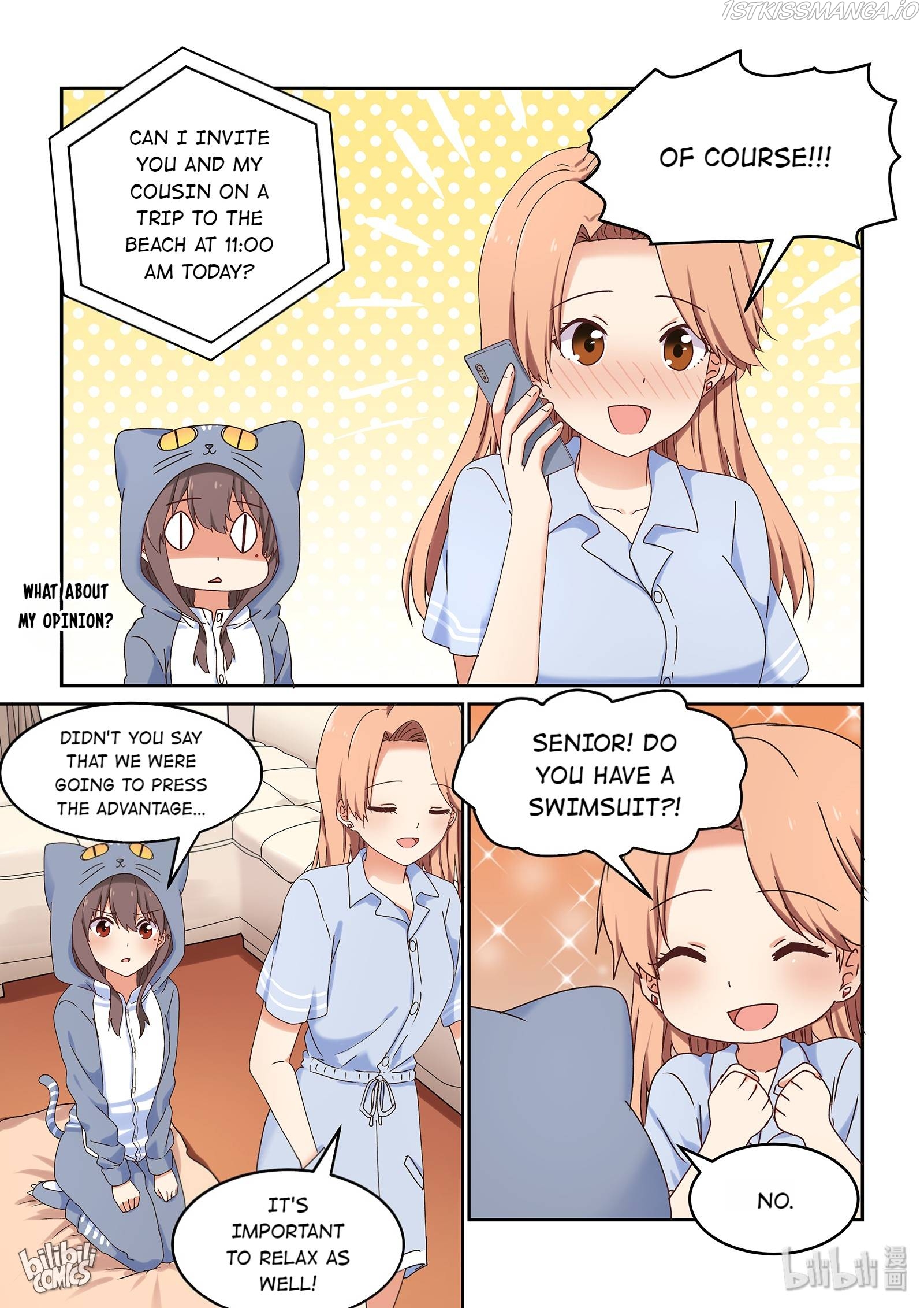 I Decided to Offer Myself to Motivate Senpai Chapter 55 - page 11